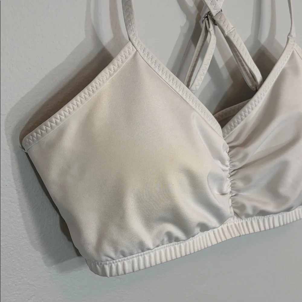 Handful White Sports Bra Size Large - Picture 7 of 8